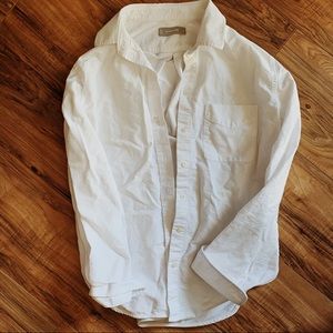 Everlane Classic White Button Up